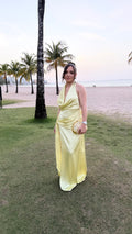 Drape Maxi Dress