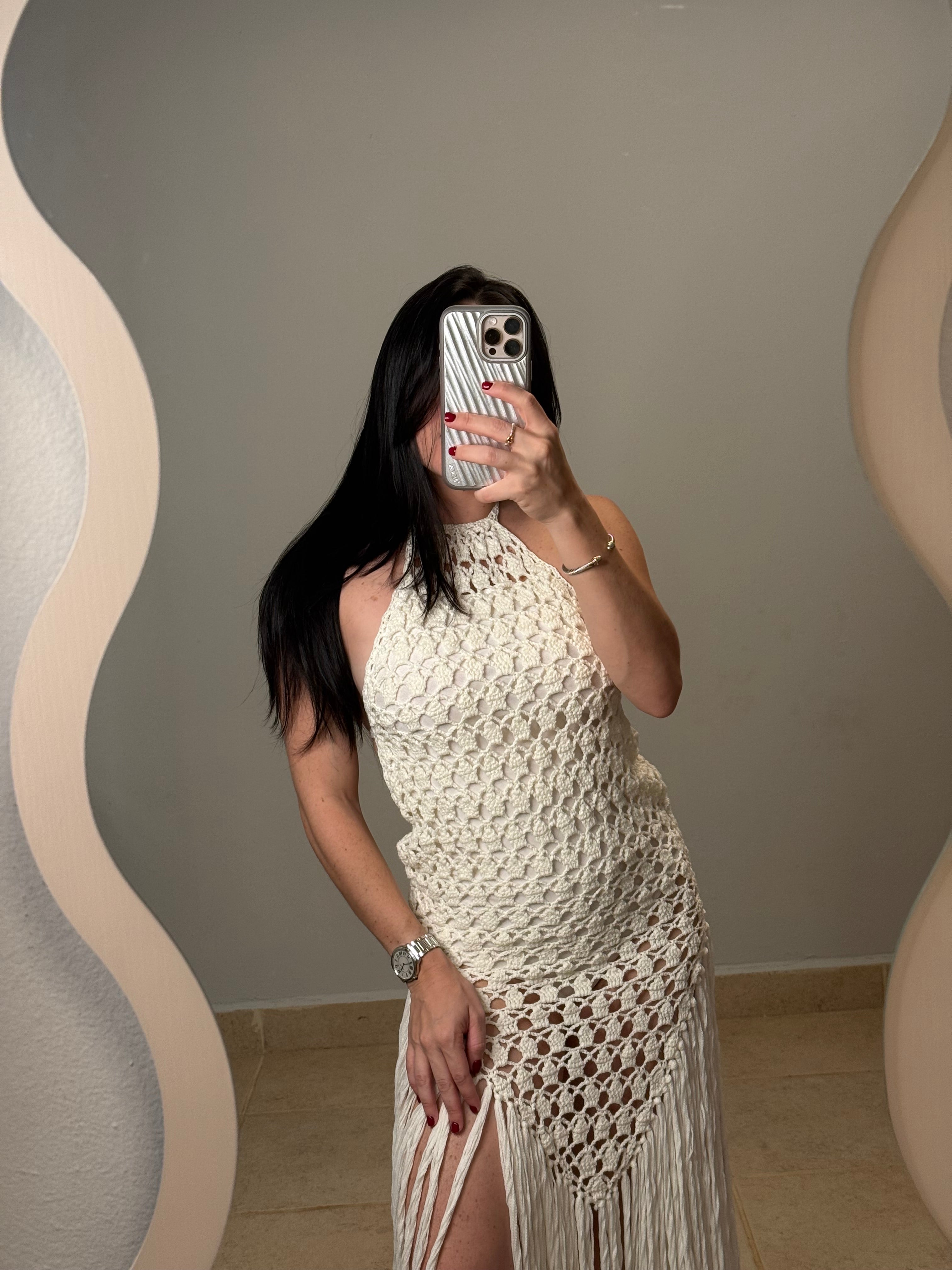 Crochet Fringe Dress