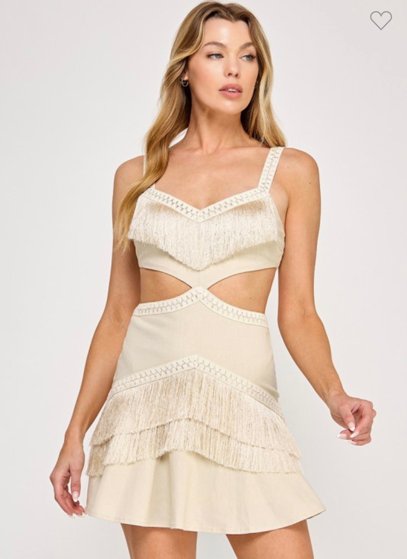 Fringe Mini Dress