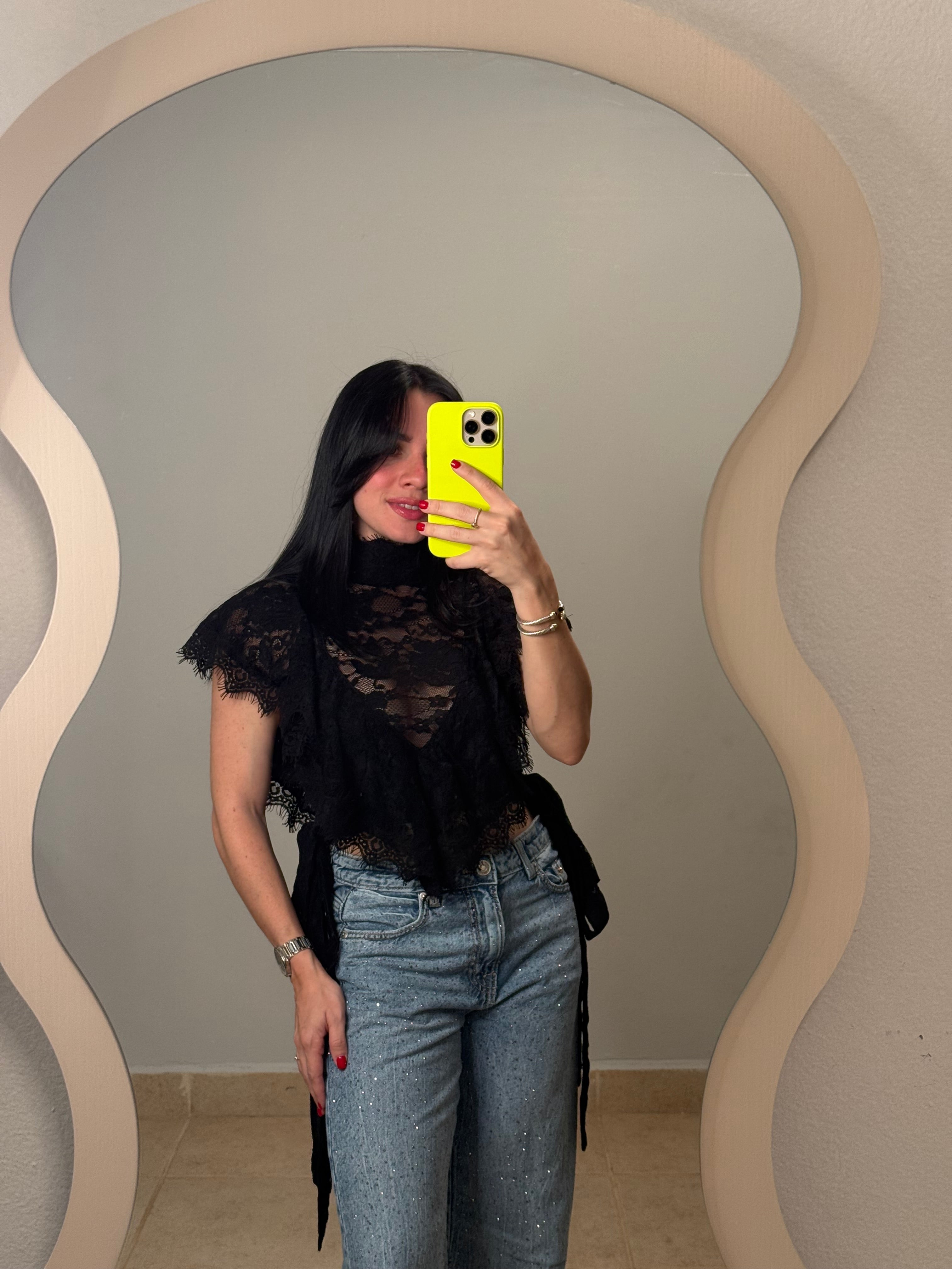Amalia Lace Top