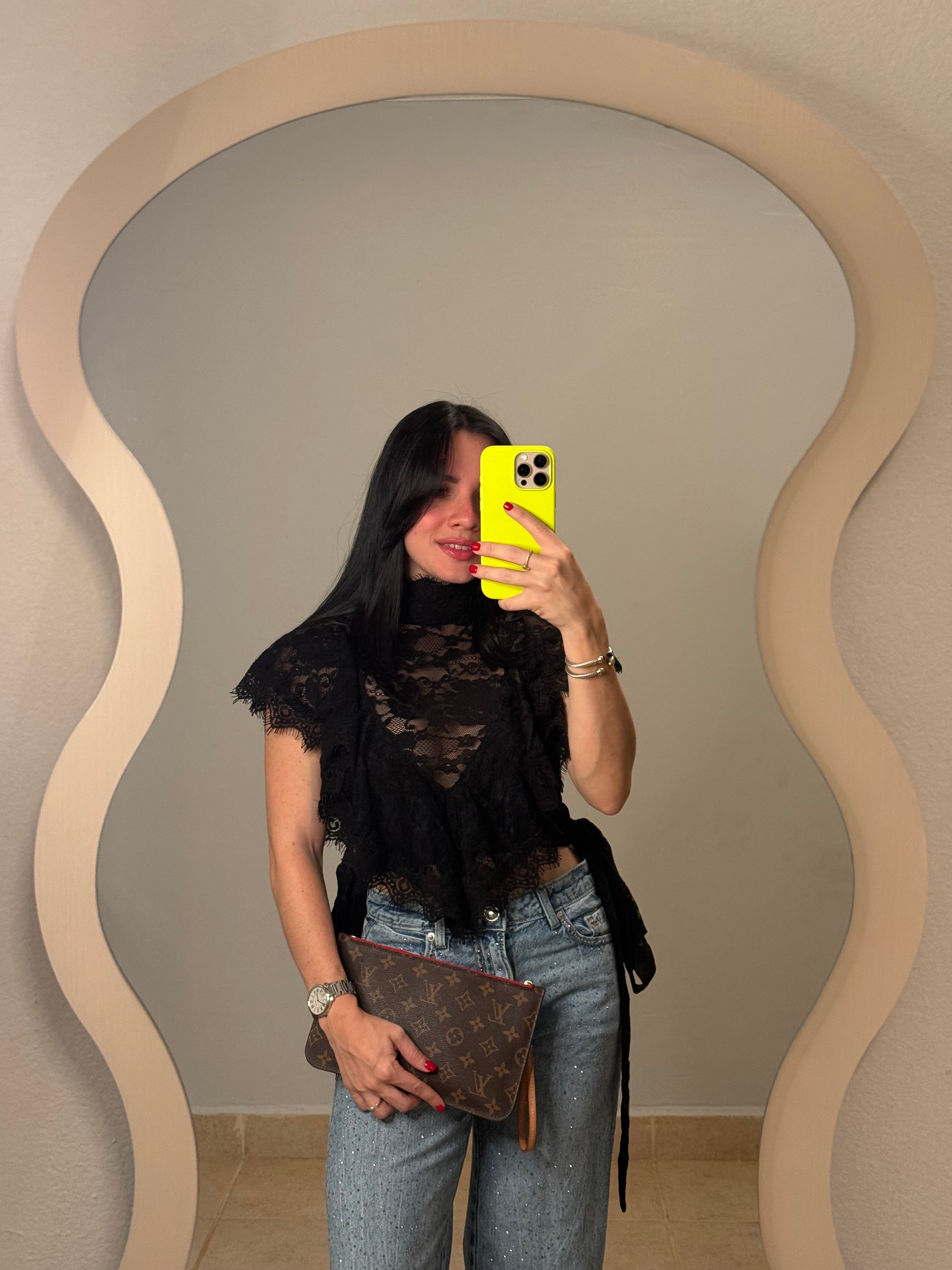 Amalia Lace Top