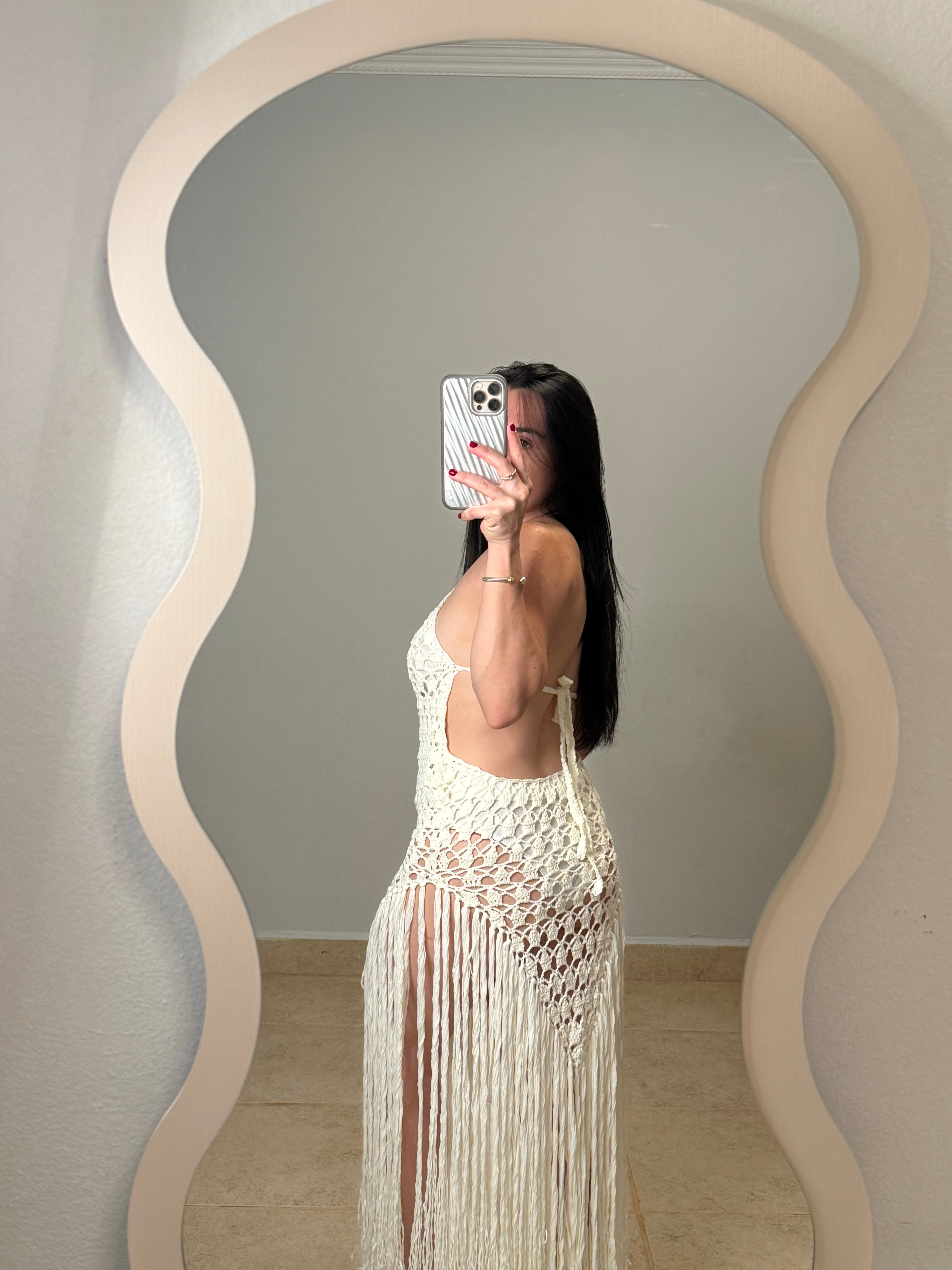 Crochet Fringe Dress