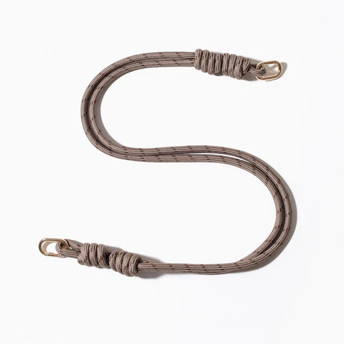 Aura Clutch Mocha & Rope Strap