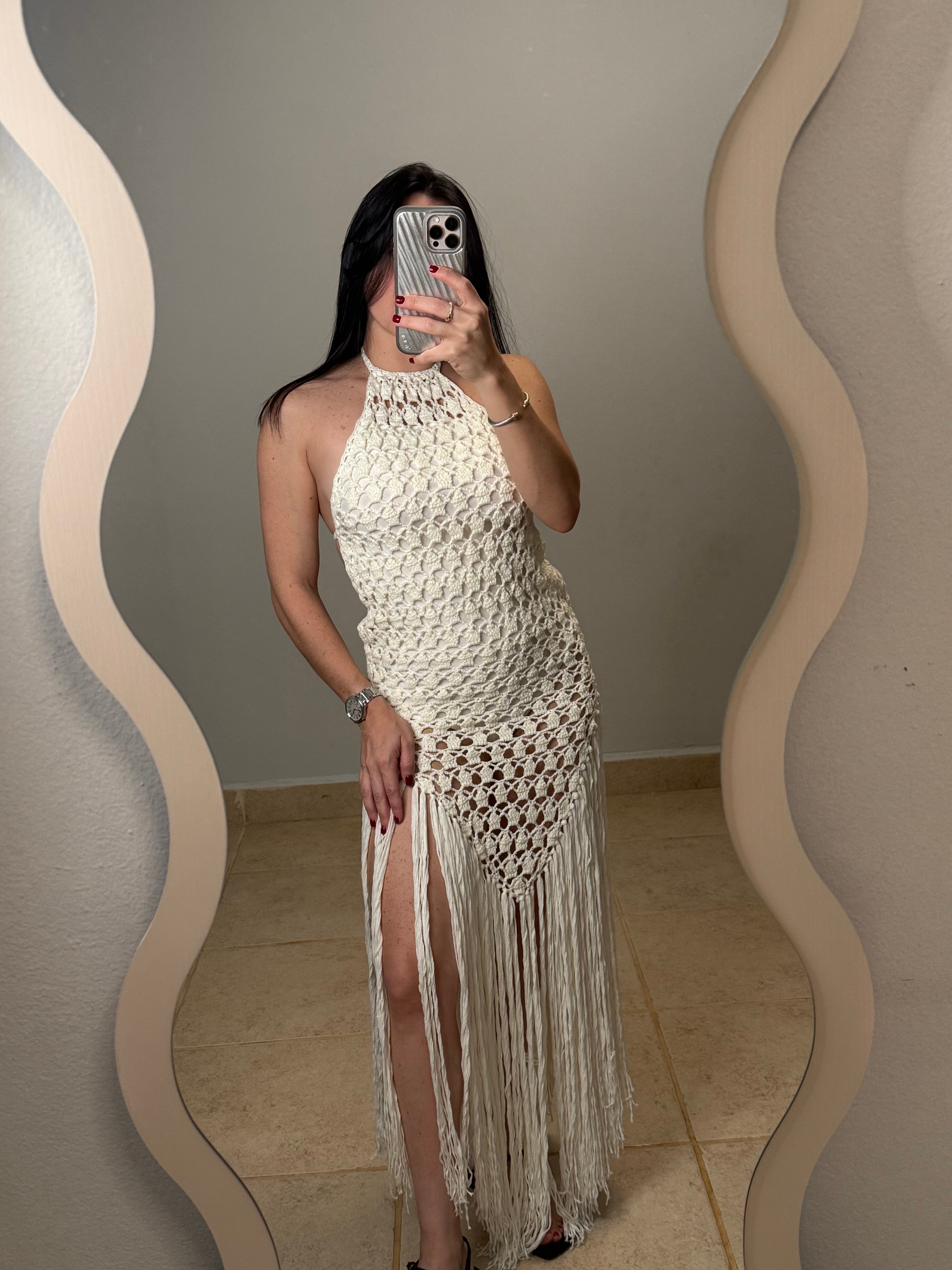 Crochet Fringe Dress