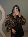 Leopard Lace Top PRE ORDER