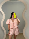 Stripe Bow Set