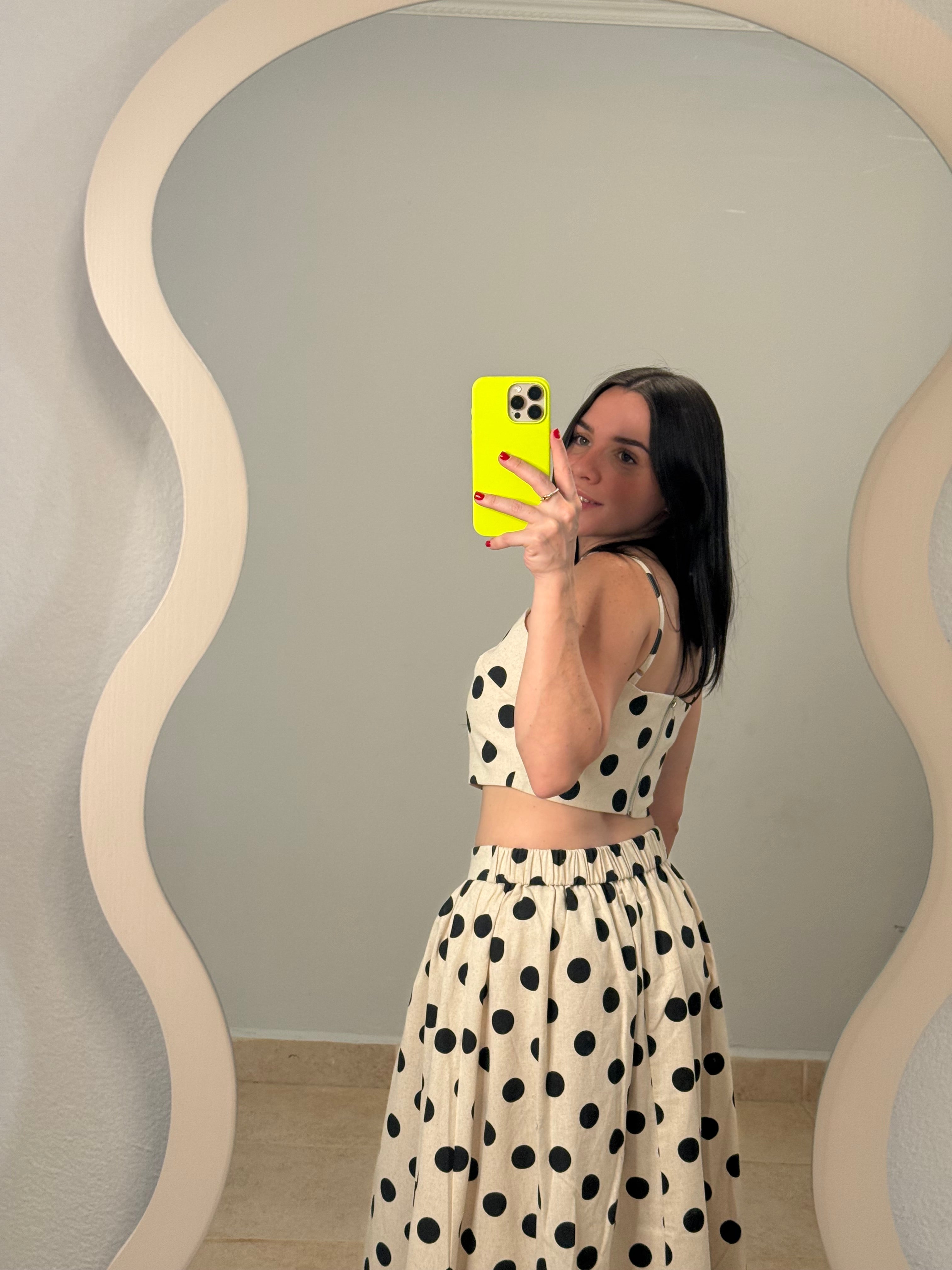 Daisy Polka Dot Set