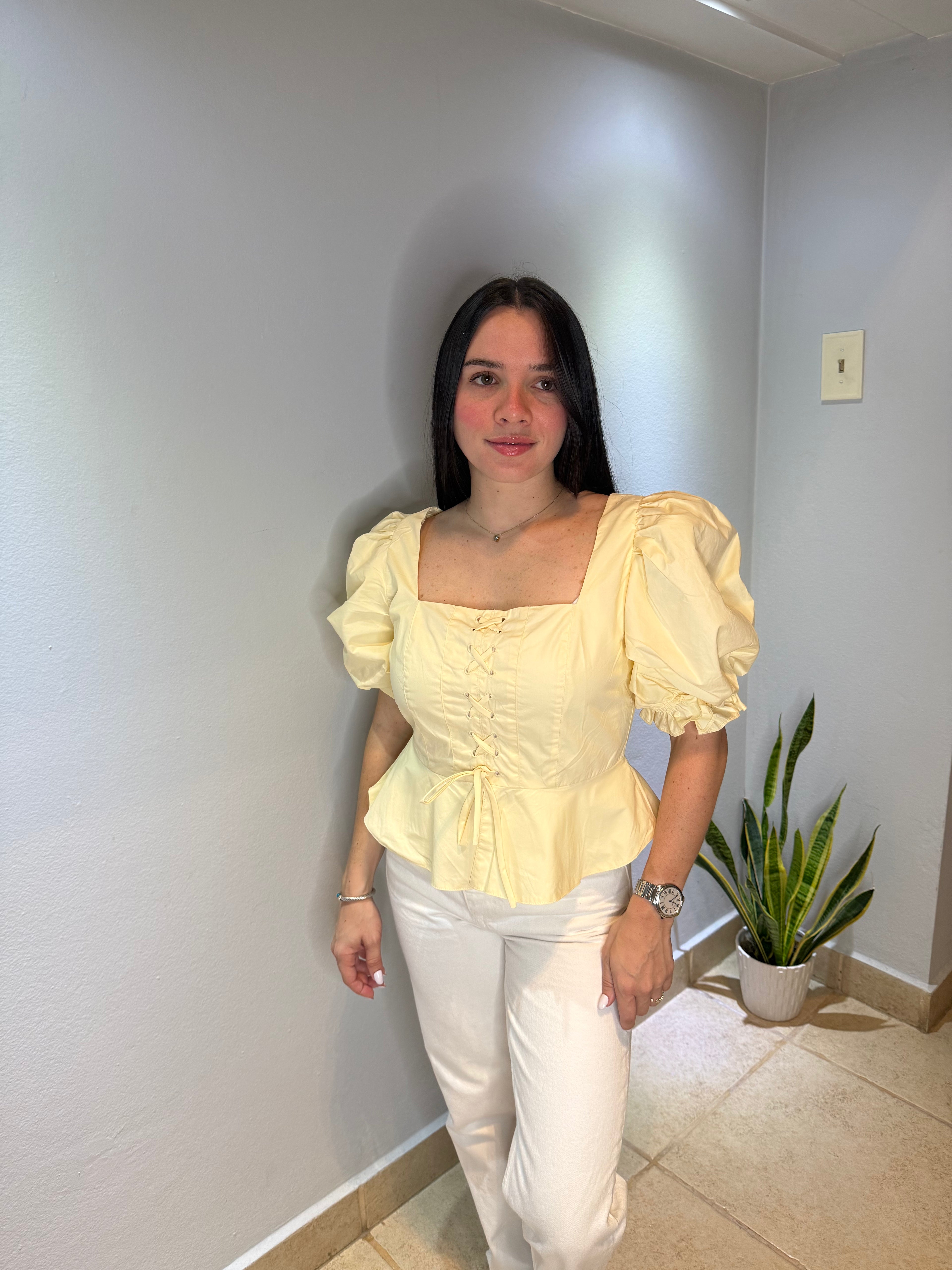 Aurora Butter Lace Top