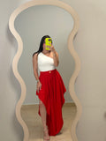 Rouge Ruffle Pant