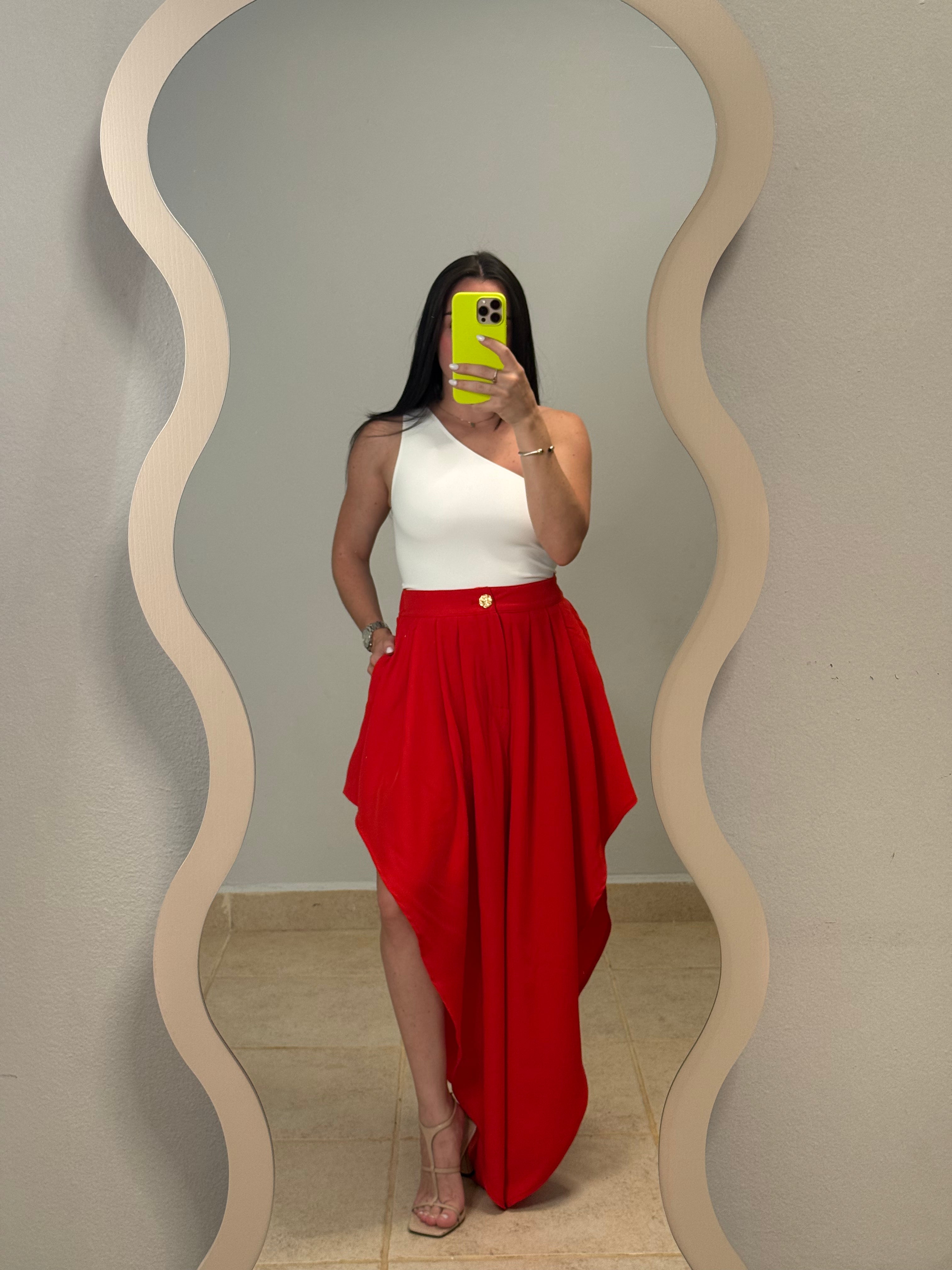 Rouge Ruffle Pant