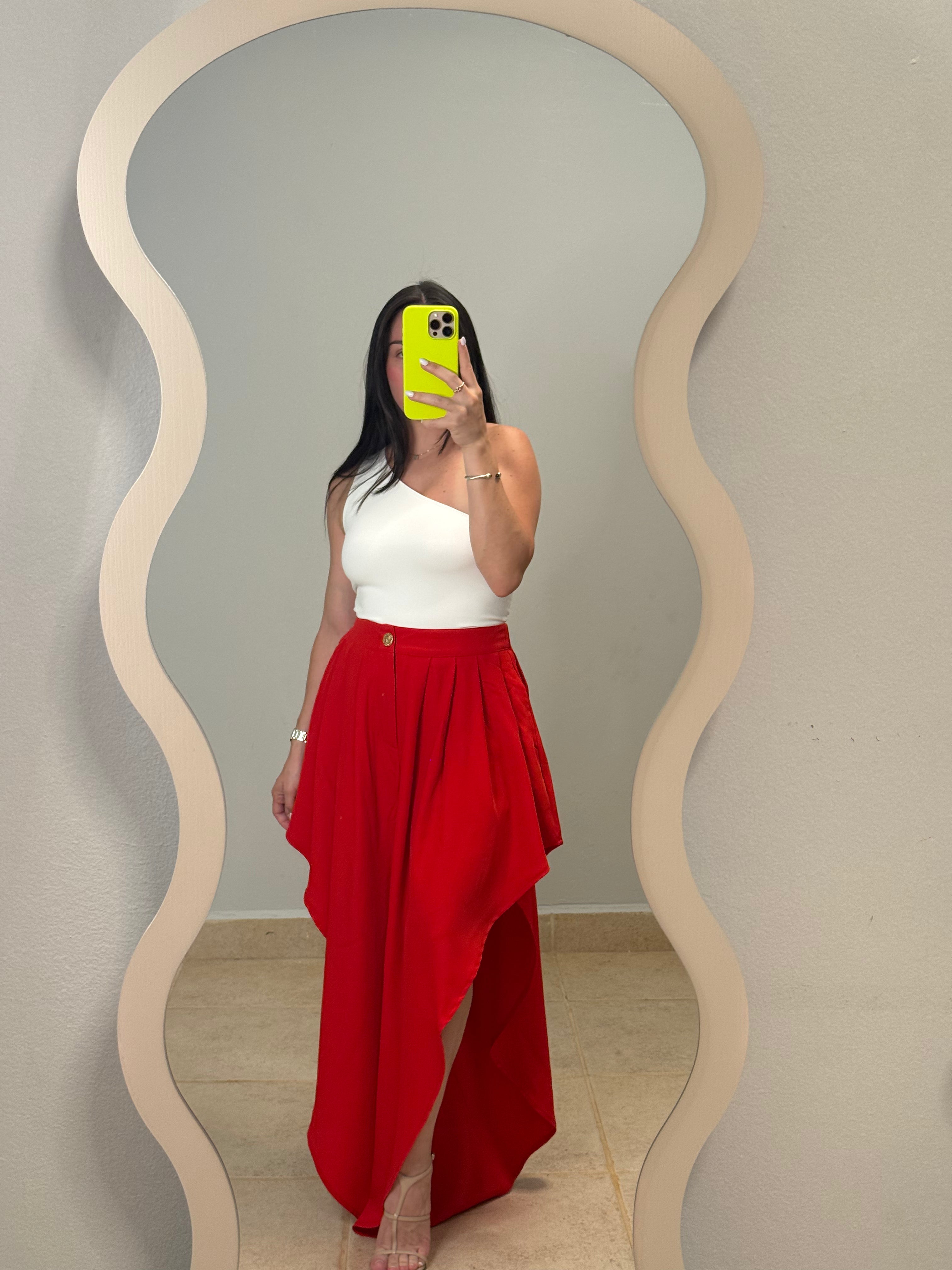 Rouge Ruffle Pant