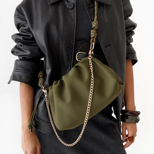 Aura Clutch Safari & Rope Strap