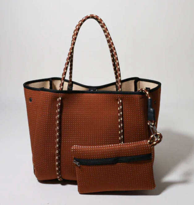 Toffee Tote Bag and Pouch