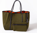 Safari Green Tote Bag