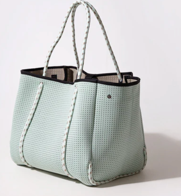 Minty Green Tote Bag